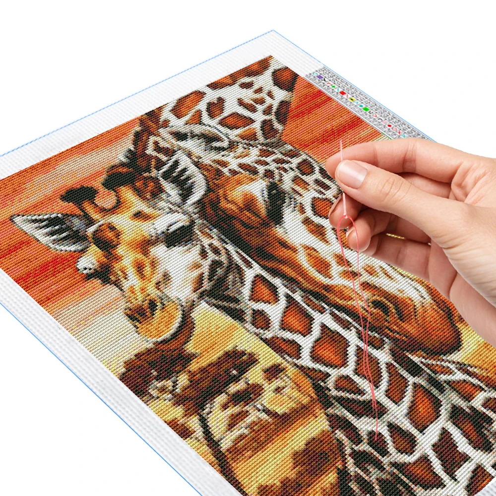 Kit Punto Croce Giraffa: Set R - Embroidery Tas recensione e prezzo