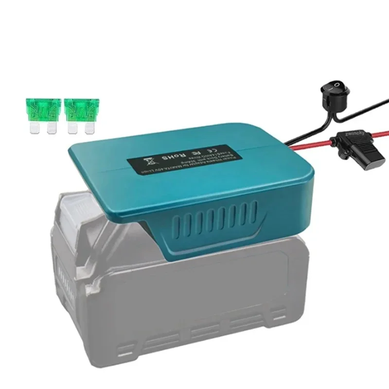 AC56-محول عجلة الطاقة لبطارية 40 فولت مع محطات سلك تبديل الصمامات موصل الطاقة لشاحنة روبوتات السيارات Rc لتقوم بها بنفسك