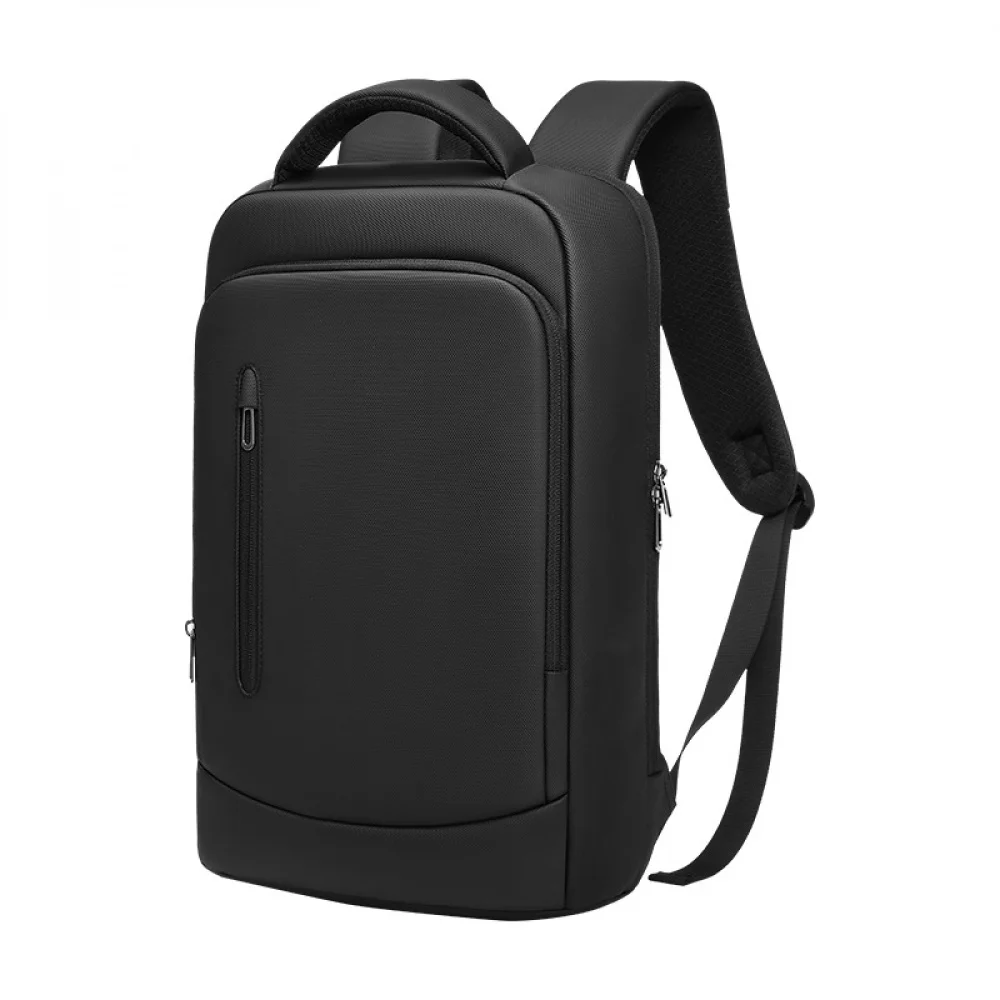 

New Custom Smart Anti Theft Waterproof Laptop Backpack Men's Business School Bag Nylon USB Charge Port Wholesale