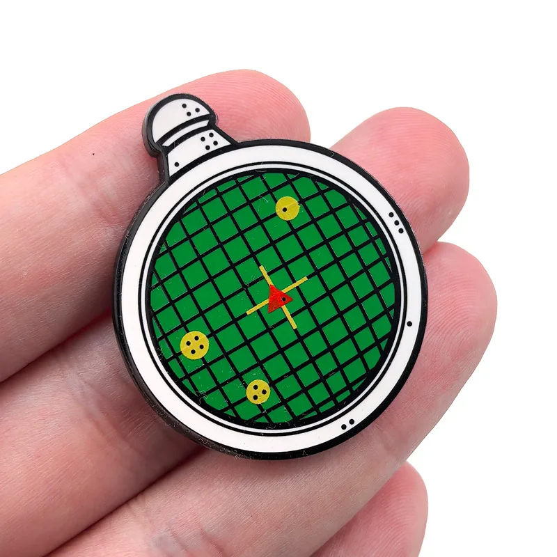 Dragon Ball Radar Pendant Pins Japanese Anime Badge Manga Brooches for Bag Backpack Clothing Lapel ACG Cosplay Toy Gift Decor