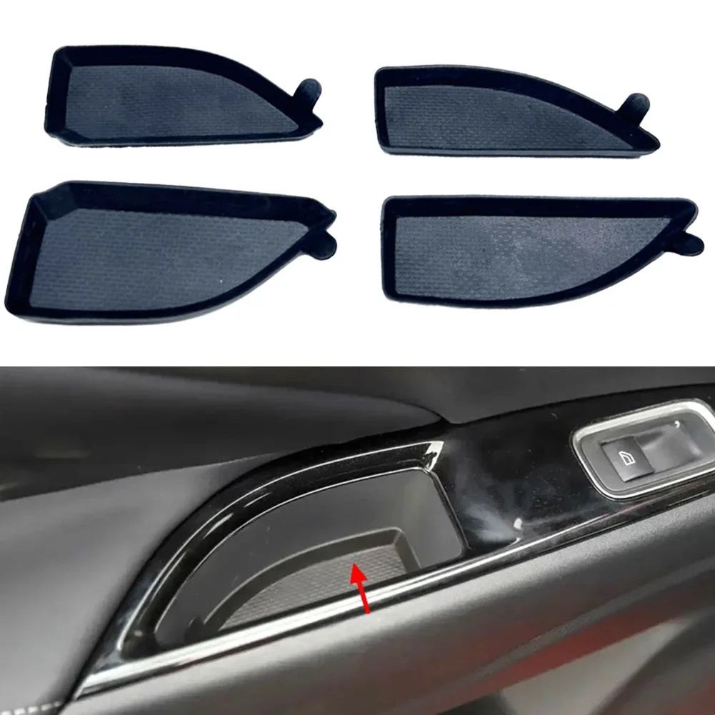 For Mitsubishi For Outlander 2013 2020 Interior Door Handle Pad Replacement 4PCS Set ABS Material OEM Number Compatible