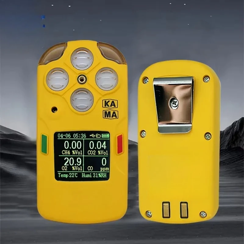 Co Co2 Ch4 O2 4 in 1 Multi High Persision Multifunction Analyzer Portable Drager Online Multi Analyzer