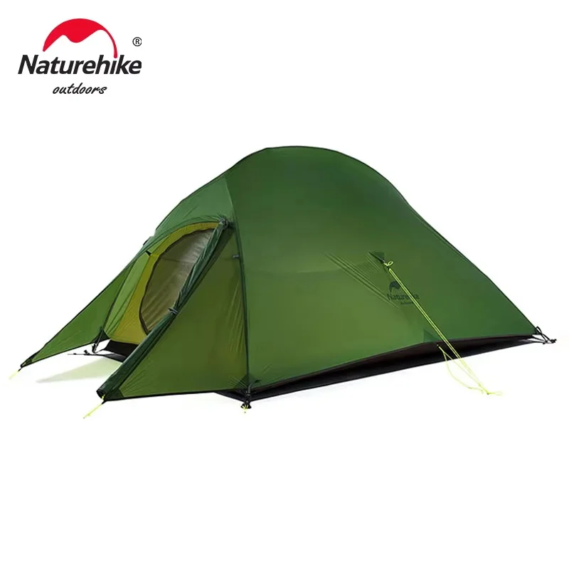 Naturehike Cloud Up 2 People Tent Ultralight 20D Camping Tent Waterproof Outdoor Hiking Travel Backpacking Cycling Fishing Tents