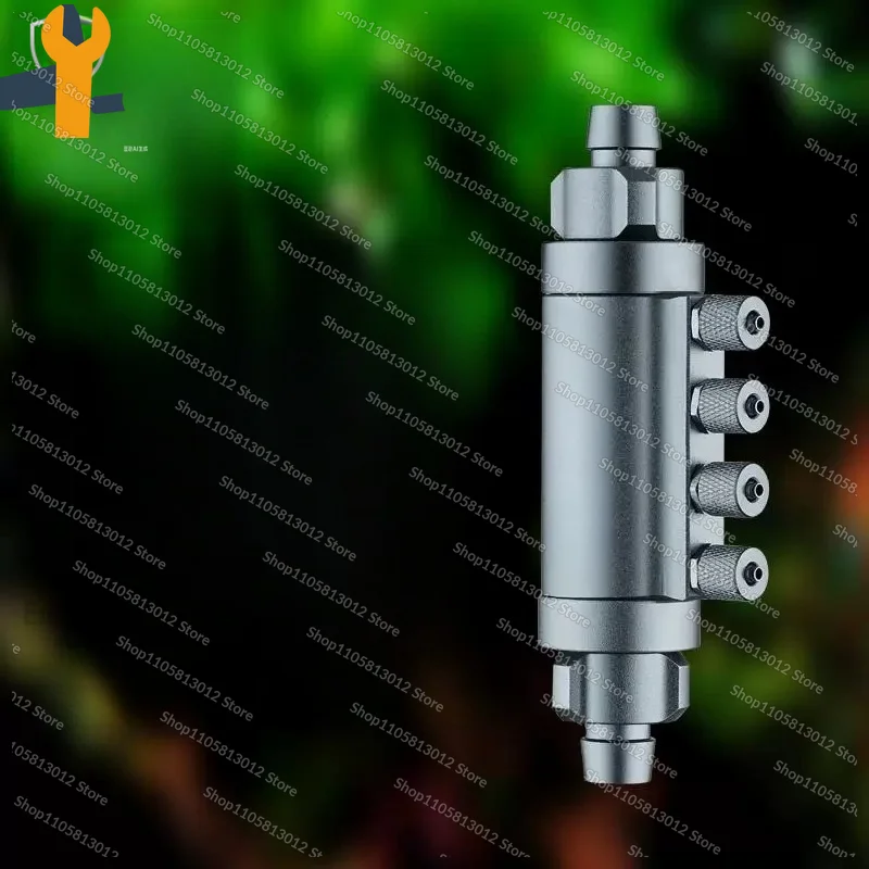 Titration Pump Diverter with Nitrifying Bacteria Liquid Fertilizer Additive Shunt Quantitative Check Burette Bracket for Gardeni