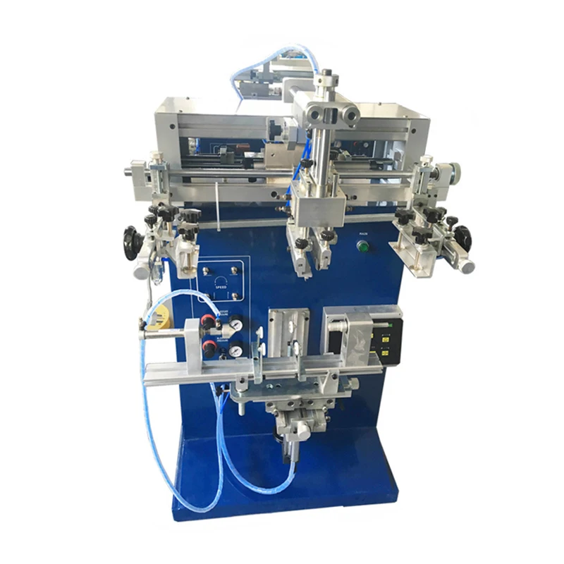 Heat Transfer Sticker Precision Label Semi-auto Silk Screen Printing Machine for Small Business