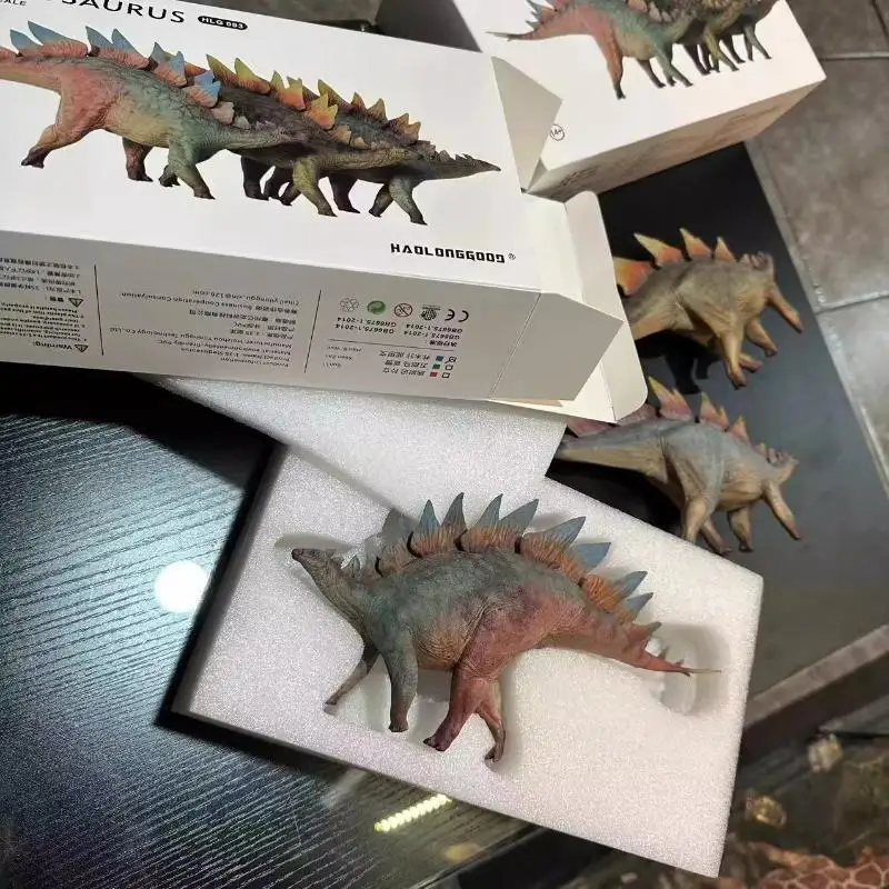 재고 Grtoys Good Dragon Valley Stegosaurus 모델 공룡 피규어 1:35, 과학적인 복원 공룡 모델 장난감 선물