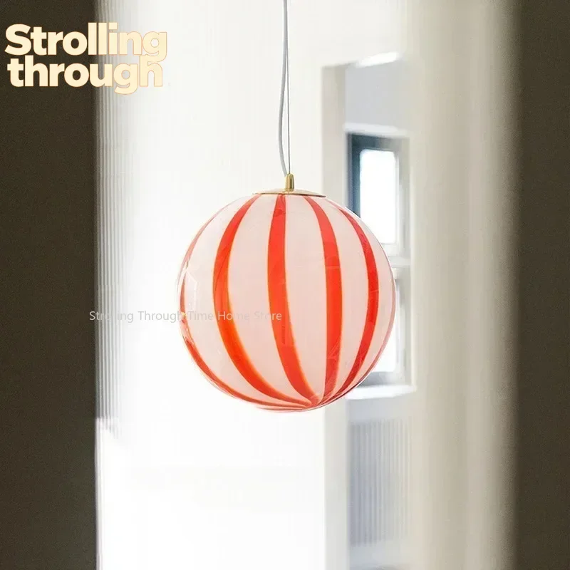 

2025 Cute Candy Pendant Lamp Creative Macaron Chandelier For Kids Room Decor Lamp Home Bedroom Orange Green Art Hanging Light