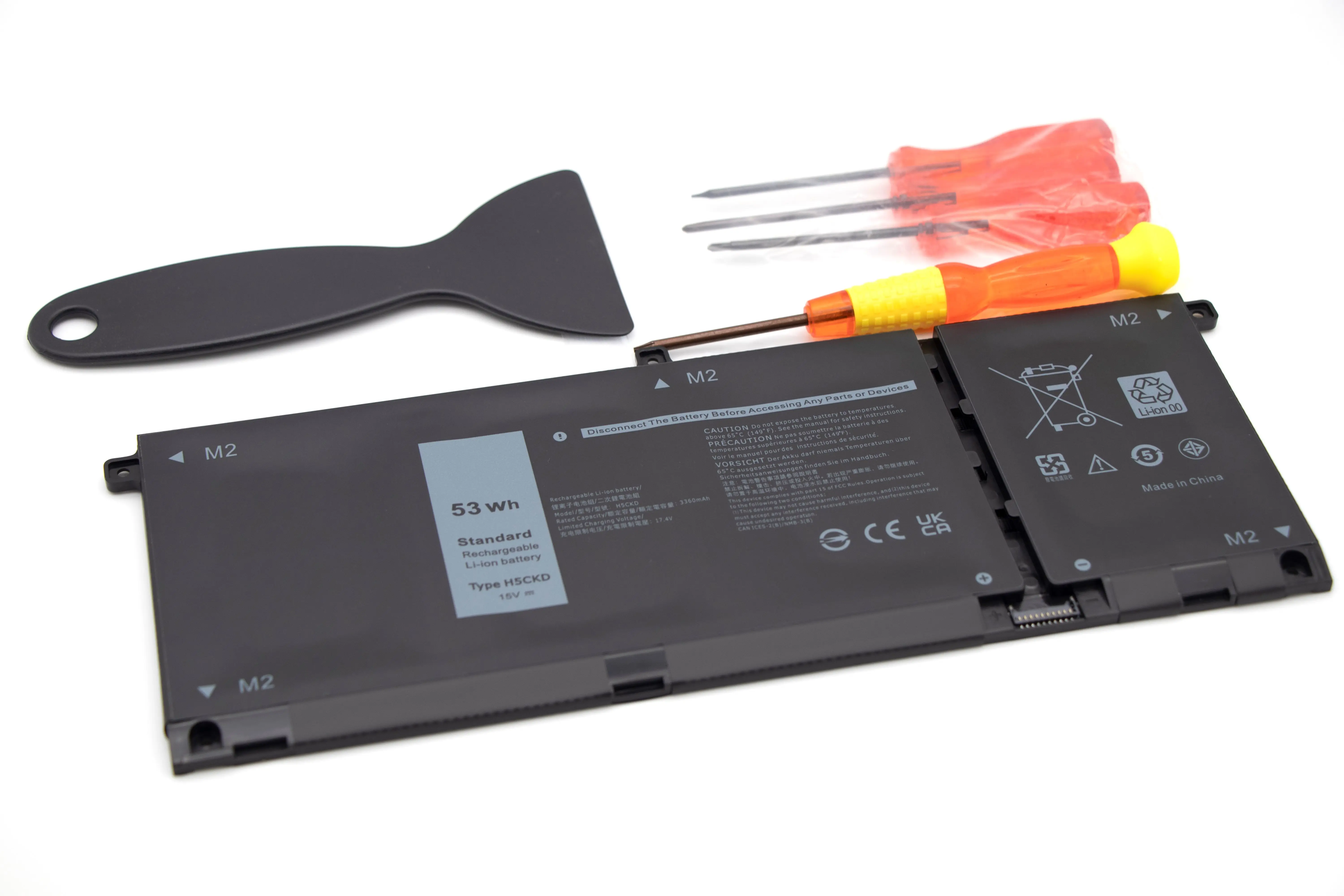 Replacement Battery for DELL  Inspiron 13 7306 2-in-1, Inspiron 14 5401, Inspiron 15 5501, Inspiron 15 5502