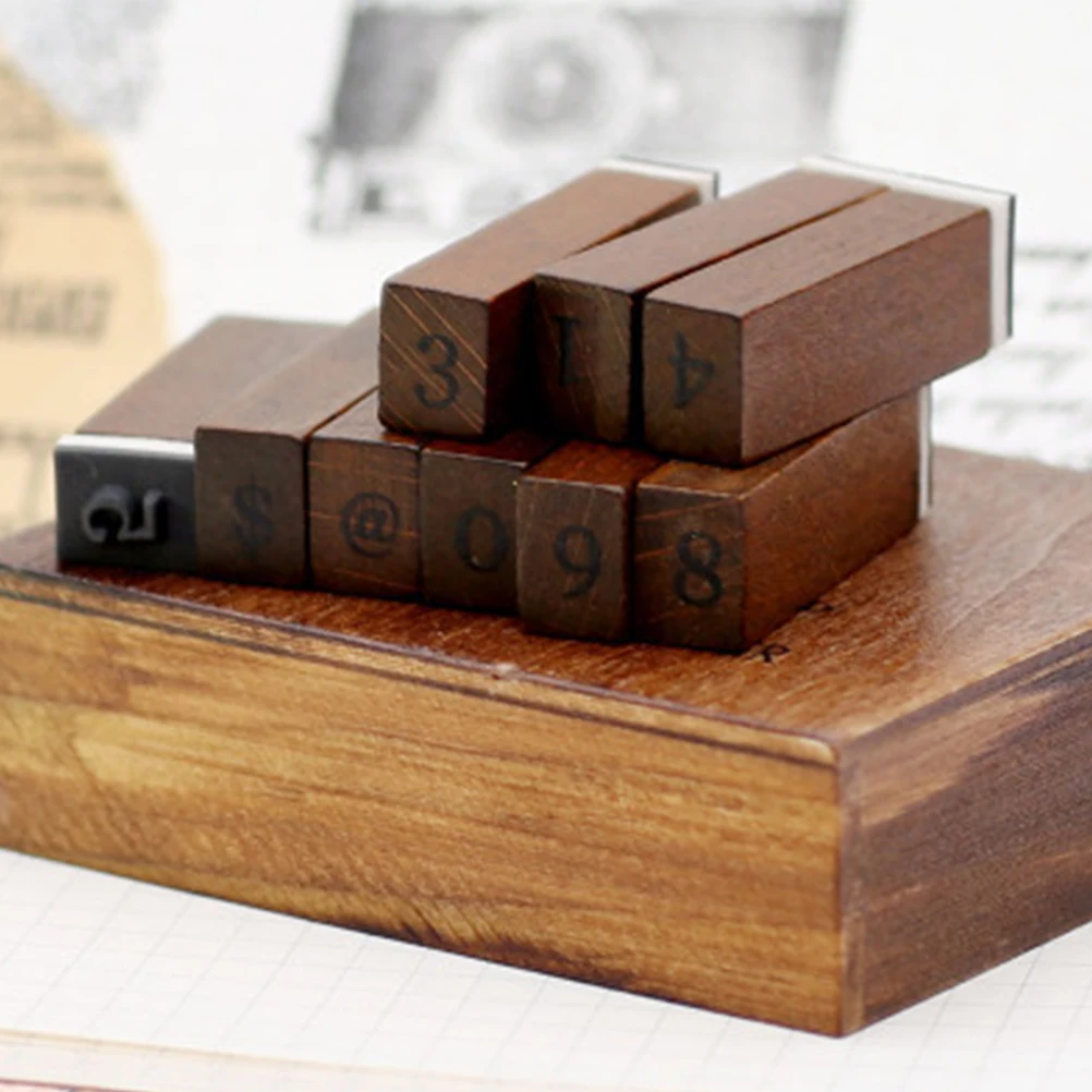 

Wooden Stamps Set Digital Weather Symbols Math Design Greeting Cards Scrapbooking Letters Diary Entries DIY Crafts Envelopes