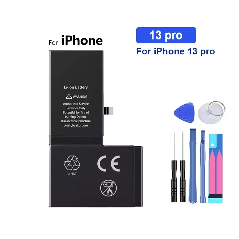 Li-Ionen-Akku für iPhone 11 12 13 14 15 Pro Max mini Plus SE X XR XS Max 12 mini 13pro 13promax Ersatz-Handy-Akkus