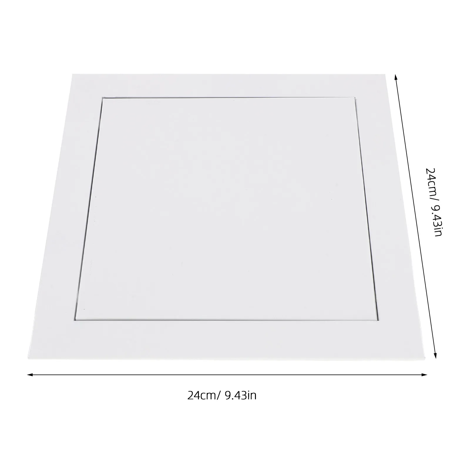 Cover Wall Hole For For Drywall Builder Magnetic Aluminum Alloy Plumbing Access Panel Ceiling 3X7 Inch Inspection