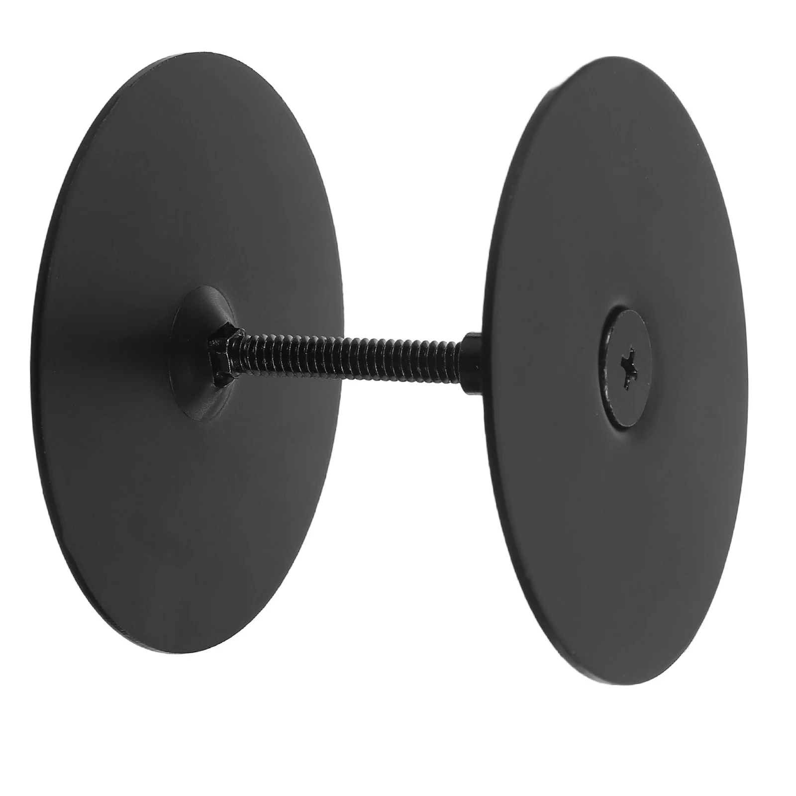 Zestaw Osłonki na Otwór na Zamek ze Stali Nierdzewnej 2.6\\\\\\\" Okrągła Metalowa Zaślepka na Otwór na Zamek do Drzwi Wejściowych, Zabezpieczenie Drzwi, Osłona na Gałkę Drzwi, Elementy Montażowe