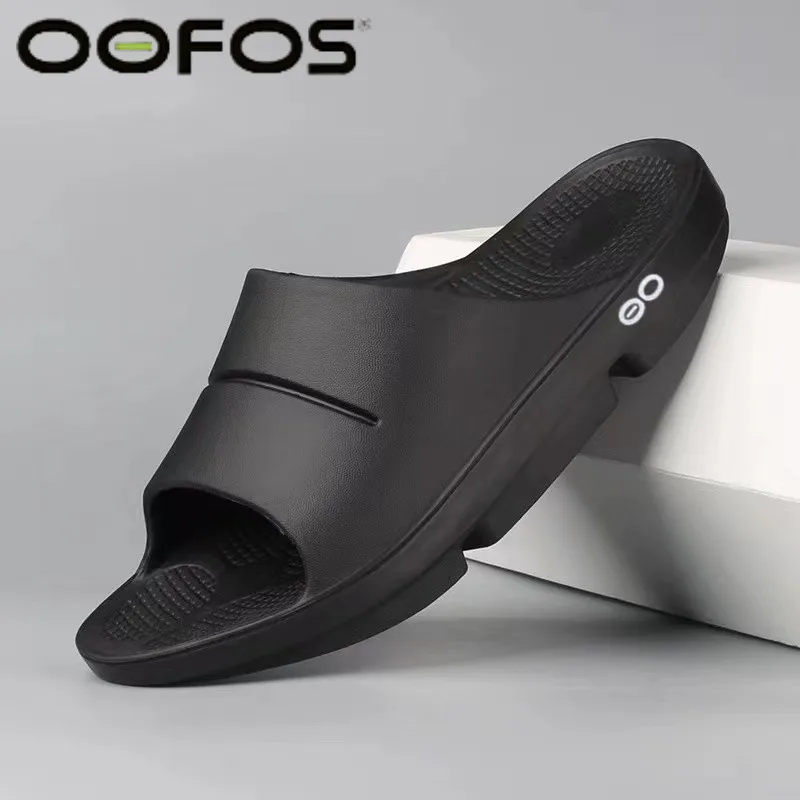 OOFOS Original Sandals - Lightweight Recovery Shoes Slippers Men Women Soft Bottom Indoor Home Slides Sandals Light Beach Shoe