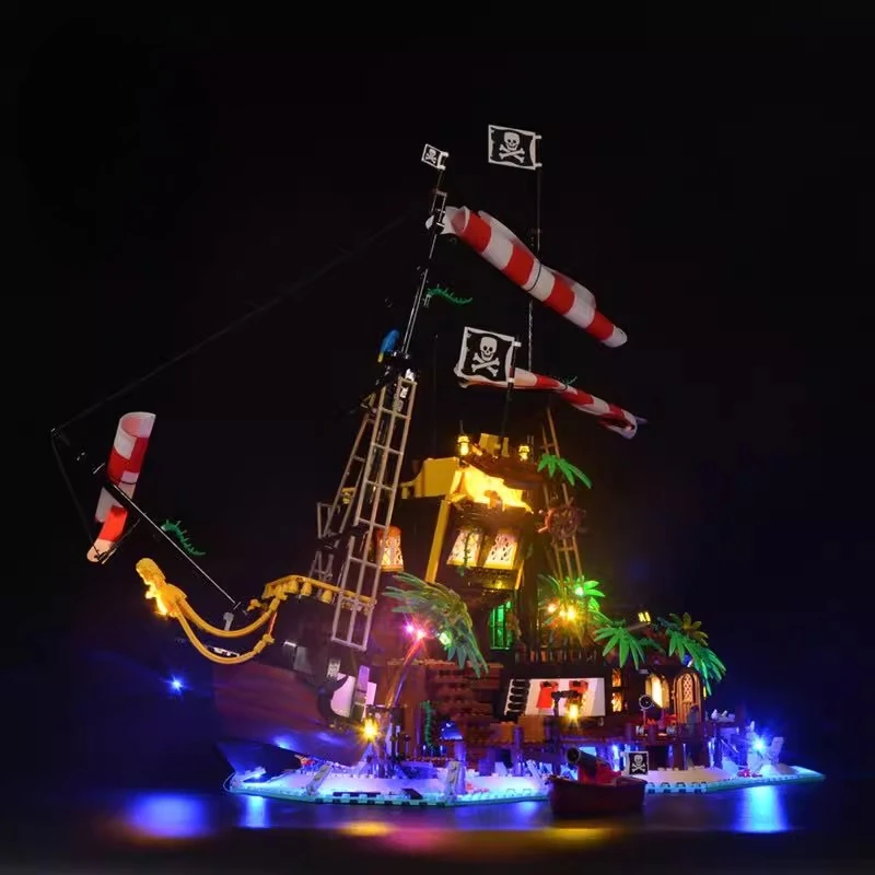 

LED Lighting Set Suitable for LEGO Pirates of Barracuda Bay 21322 Lighting Gift (Excluding Building Blocks)