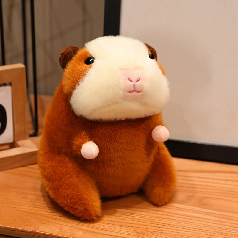 

20CM Kawaii Cartoon Simulation Anime Stuffed Plush Toy Cute Dutch Pig Plush Toy Bee Handmade Doll Children's Festival Gift