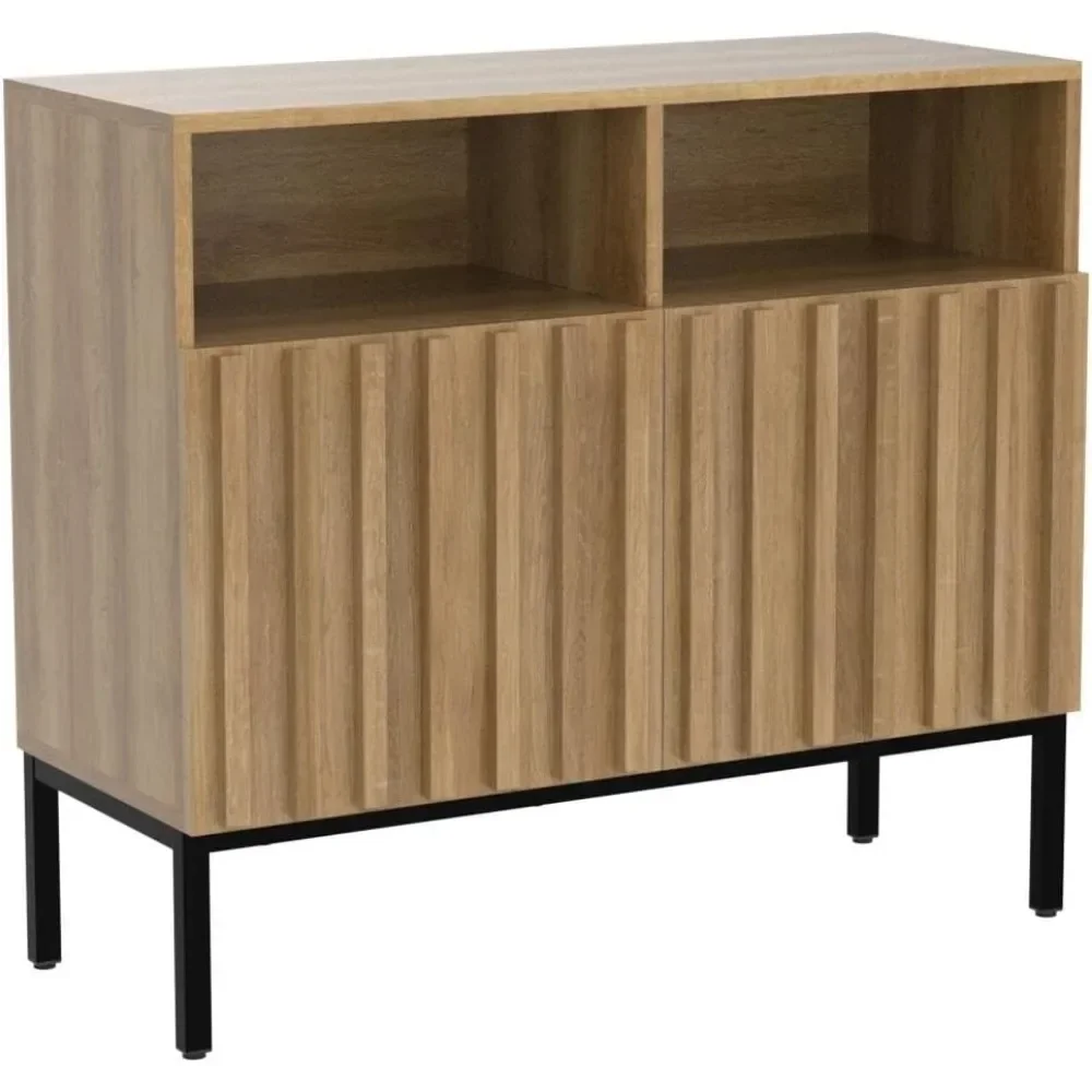 Armoire de rangement, buffet industriel rustique moderne, buffet d'appoint