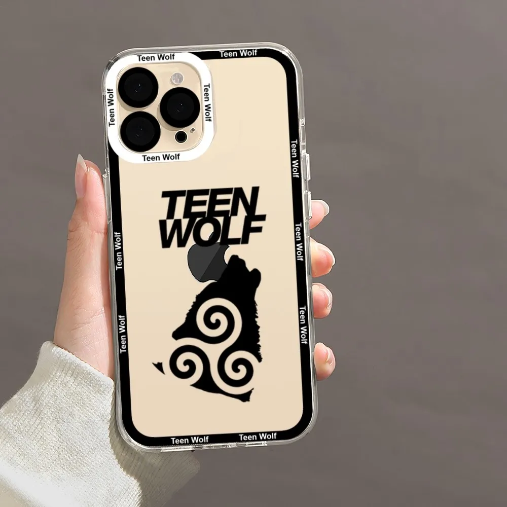 Teen Wolf TV Phone Case For iPhone 11 12 Mini 13 14 Pro Max Transparent Shell