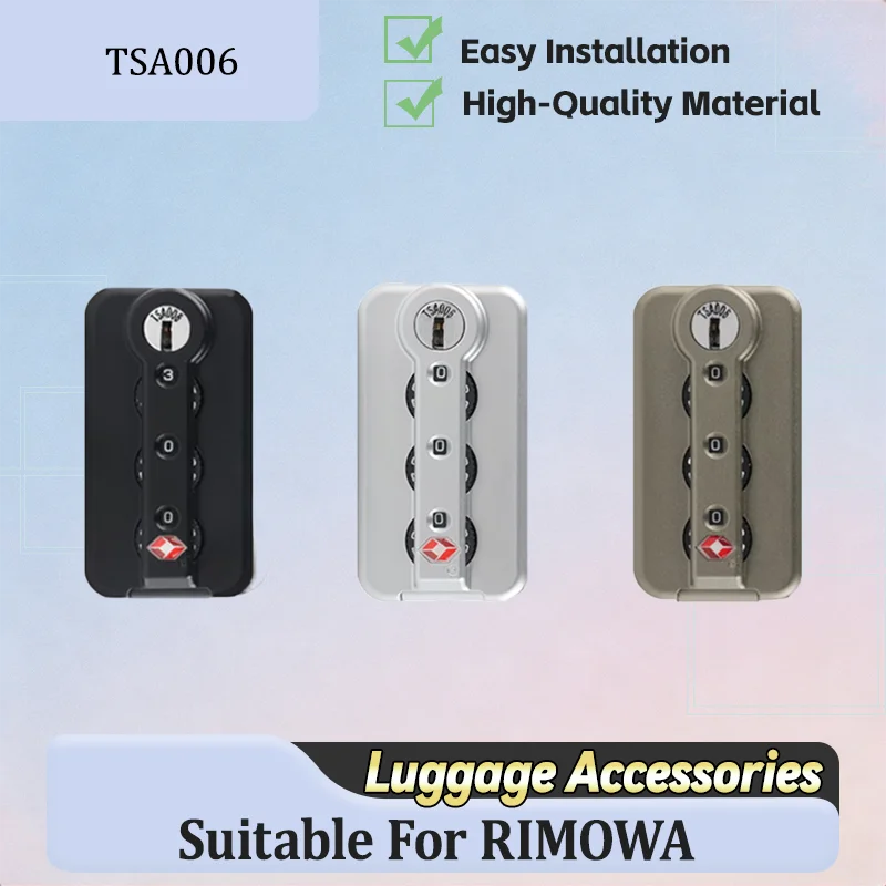 Suitable For Rimowa Customs Lock TSA006 Original Password Lock Brand Key Luggage Accessories Replacement TSA006 Suitcase Key