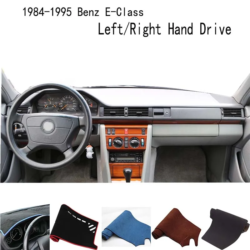 

For 1984-1995 Mercedes-Benz E-Class W124 200 250 Accessories Dashboard Cover Instrument Panel Dash Mat Dashmat Protective Pad