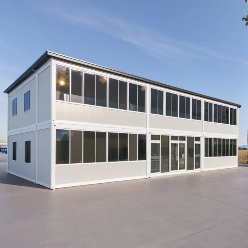 Fast Assembly Container House 20FT Folding Prefab Container Home Foldable Container House for Storage Office