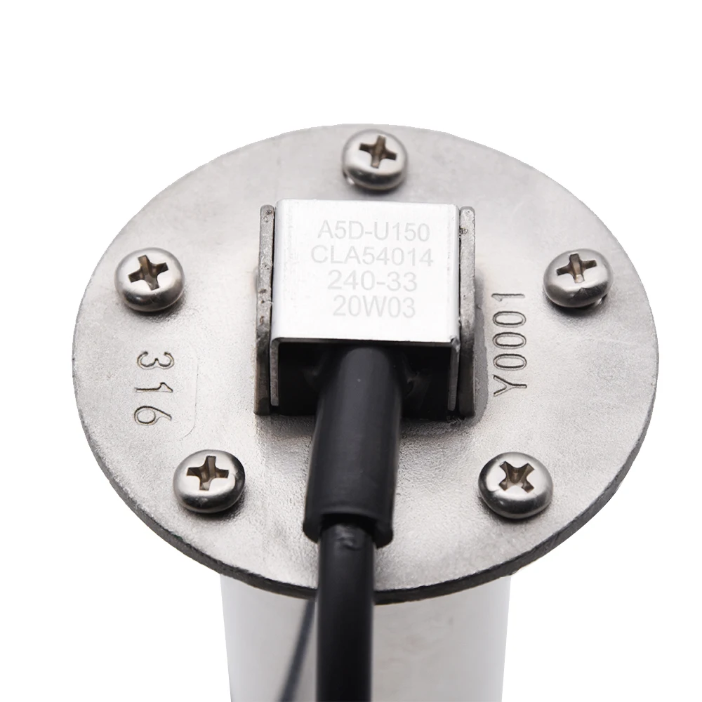 52mm Dual-Gauge-Wasserstandsanzeige 2-in-1 Abwasserstandsmesser mit Alarm Digital für Kraftstoffstandsensor 0-190ohm Auto Boot Yacht – Detail 18