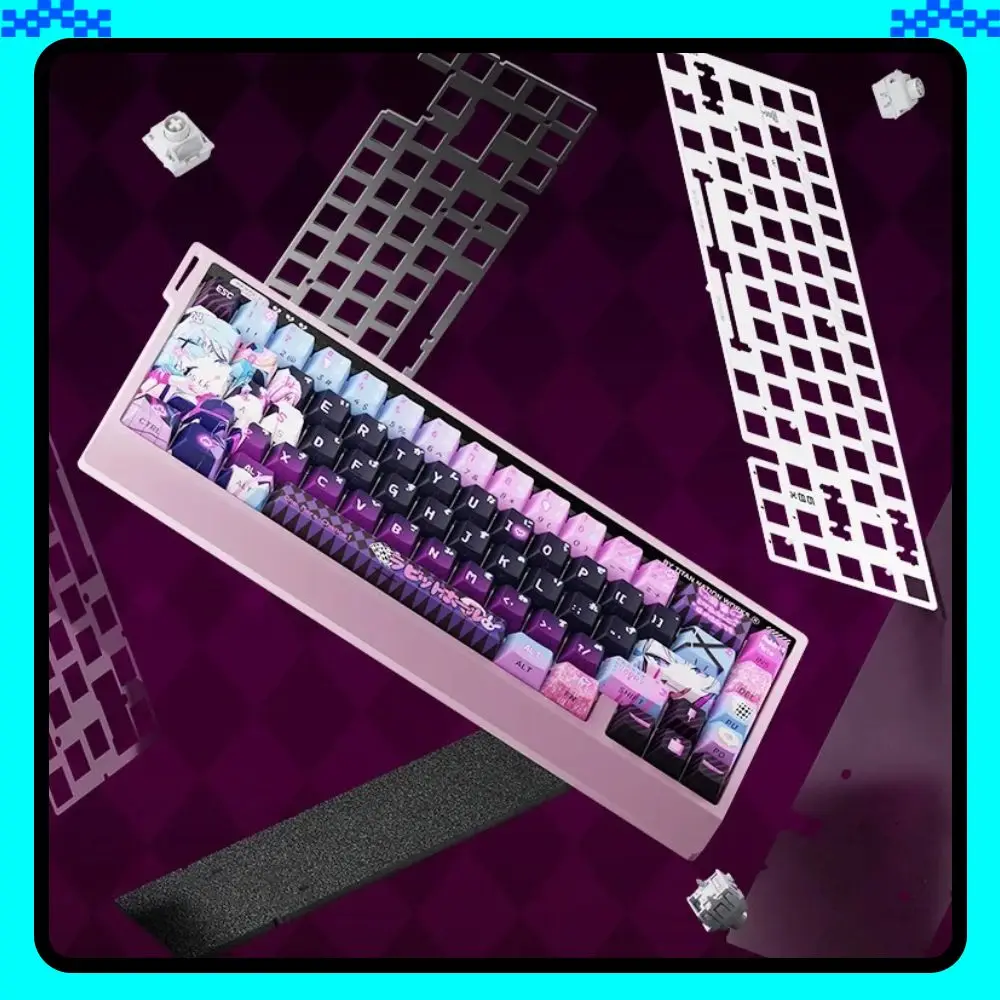 

Titan Nation TITAN68V2HE Keyboard Wired Magnetic Axis RT0.001mm 0.08ms TITAN2.0HUB Low Delay 8KHz PC Esports Laptop Keyboards