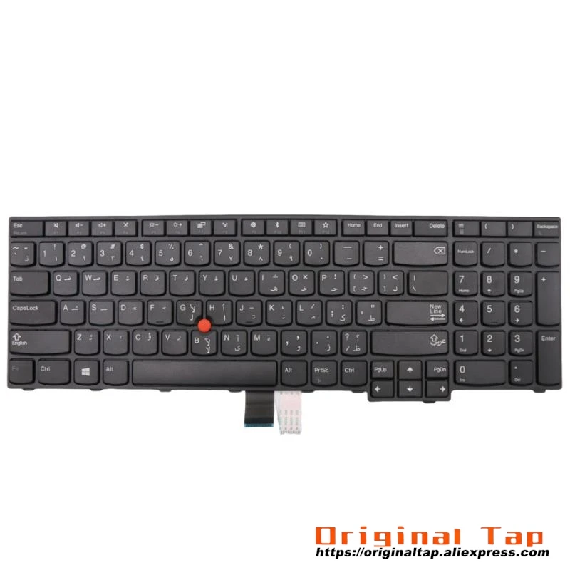 ARA Arabic Keyboard for Lenovo Thinkpad E570 E570c E575 01AX125 01AX165 01AX205