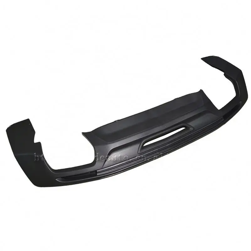 

PP Smoke Black Rear Bumper Diffuser Lip with Hole for 2016+ Chevrolet Camaro EU Version