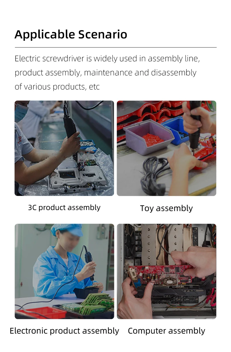 LK-GF 완전 자동 케이블 배치 속도 조절 가능 전동 토크 스크류드라이버 (100-240V 어댑터 포함)