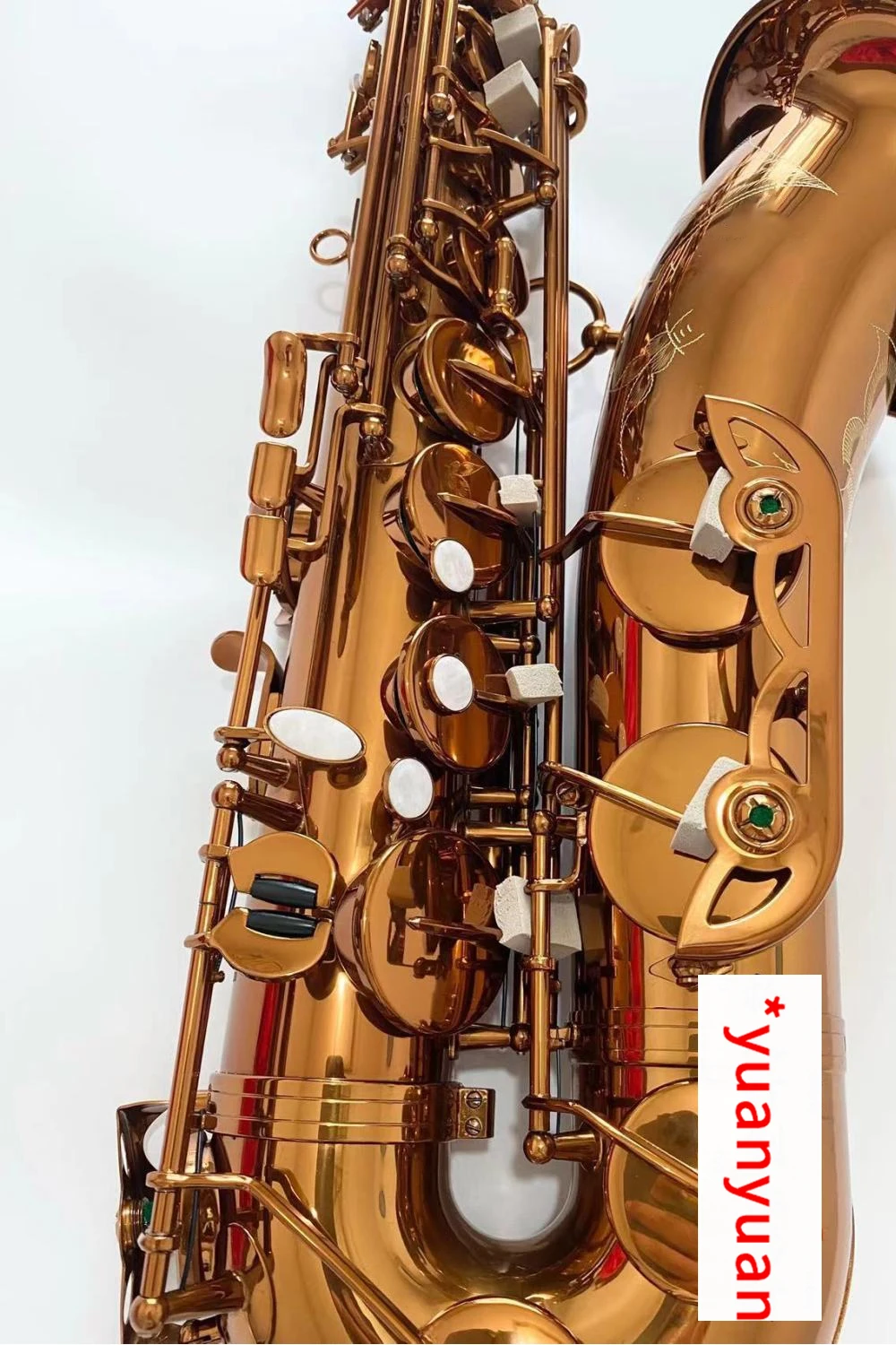 Classic coffee gold Mark VI one-to-one original structure B-key professional tenor saxophone nostalgic professional-grade sound