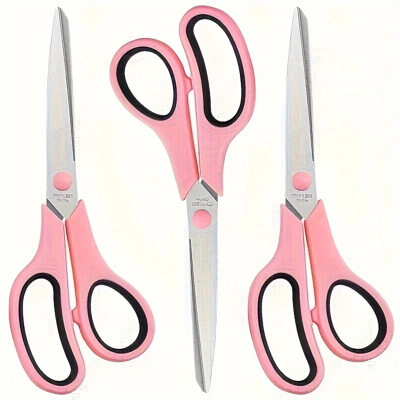 

[Ultra Sharp] Multi-Purpose Scissors - Ultra Sharp, Stainless Steel, Comfort Grip - Office, Home, School, Sewing & Crafts