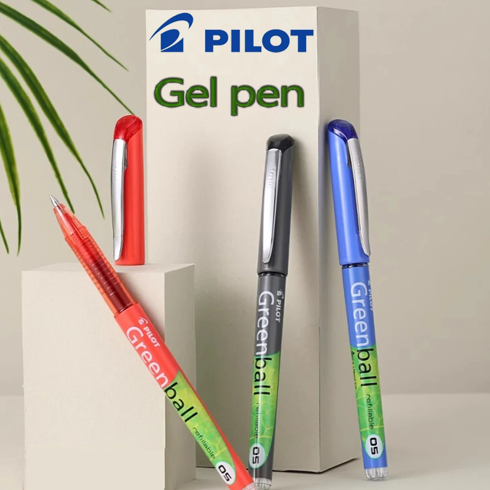 

1PC Japan PILOT Gel Pen BL-GR5 Quick Drying 0.5mm Bullet Refill Replaceable Kawaii Stationery Back To School High-capacity