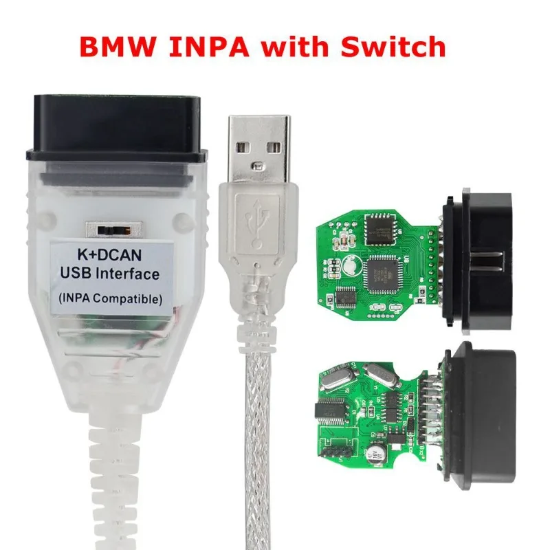 

BMW INPA K Can with Switch BMW E-Series Brush Conceals Diagnostic Detection Lines