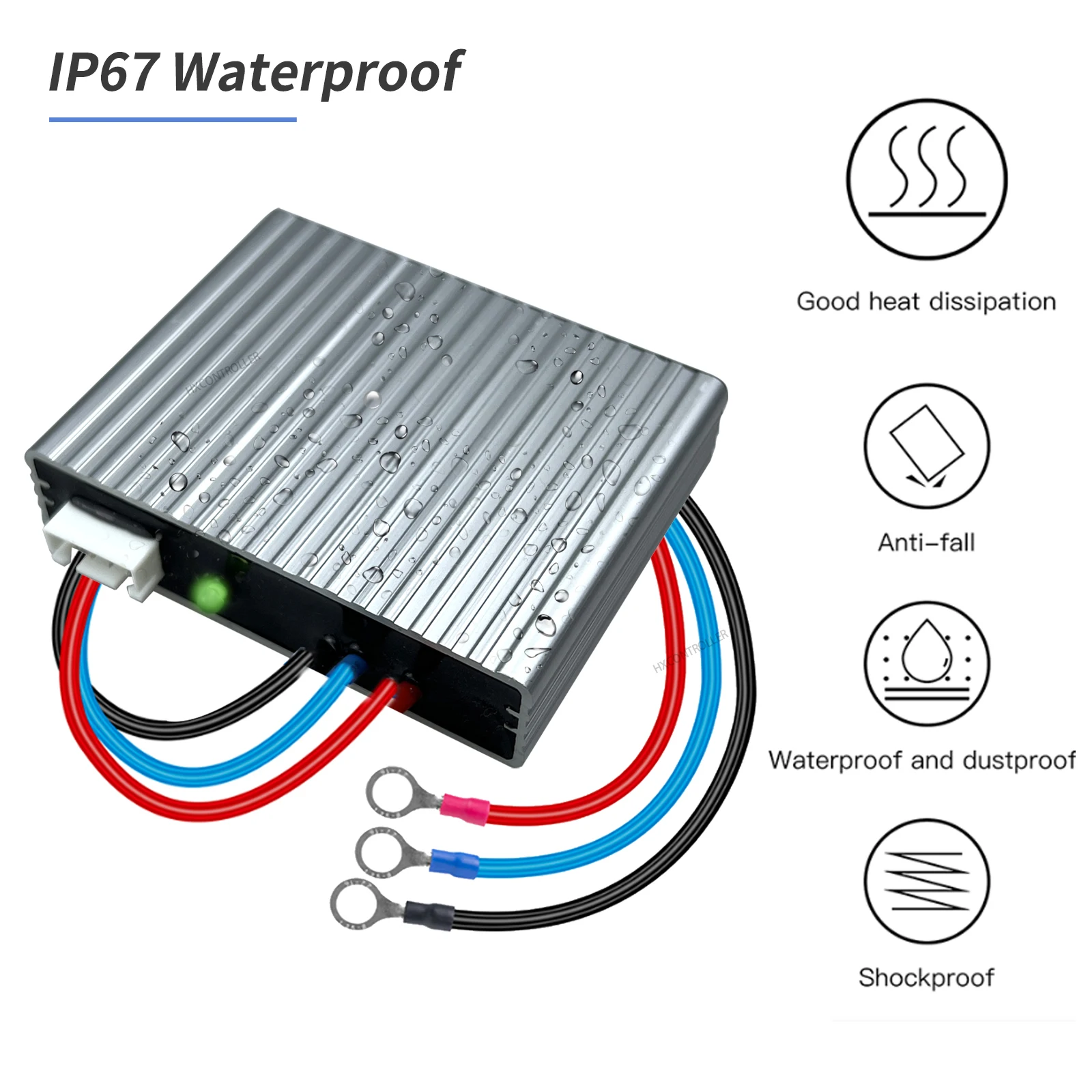 IP67 2X 12V Battery Equalizer Batteries Balancer 2S Active Voltage Solar Panel System Battery Balancer For 24V 48V 60V 72V 96V