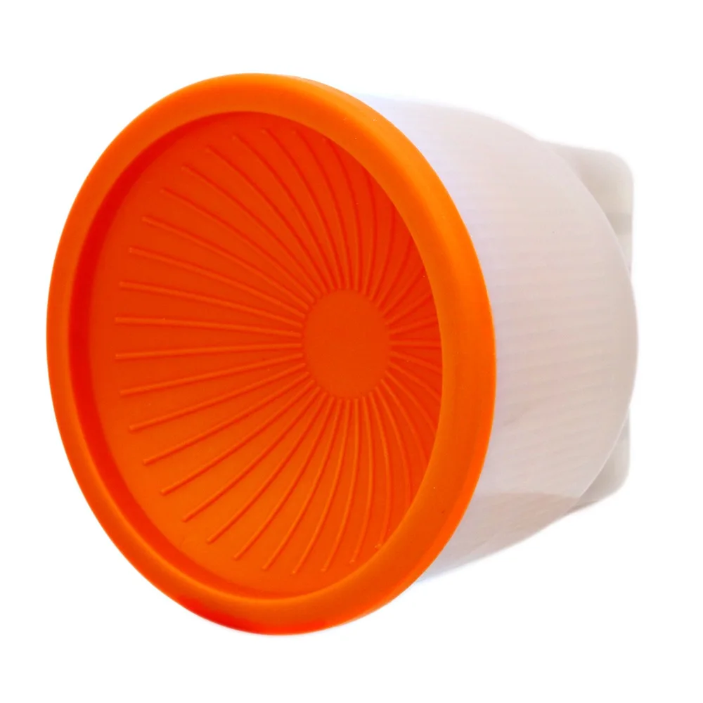 Difusor transparente/translúcido do flash da lambência com tampão branco + alaranjado/amarelo para canon 550ex 580ex, sony, nikon etc.