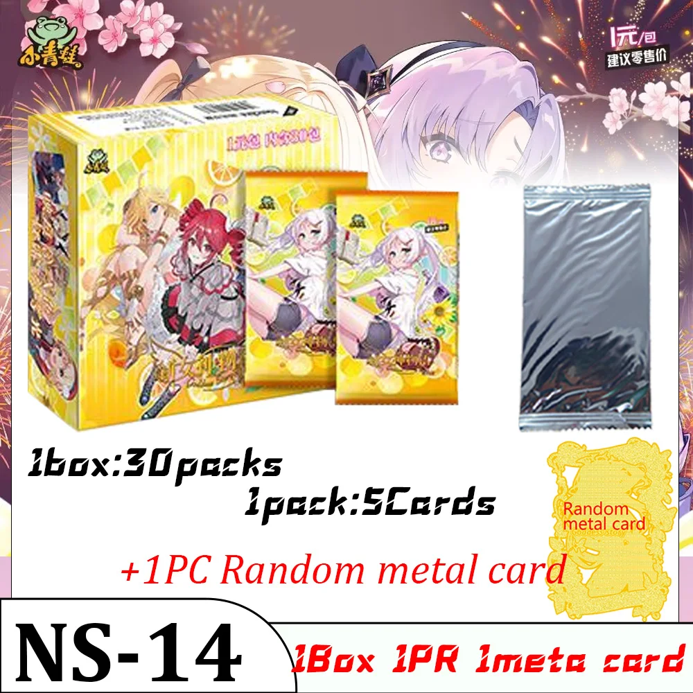 

2025 New Goddess Story 1m14 NS-14 Collection Card Anime Games Girl Party Swimsuit Booster Box Doujin Toys And Hobbies Gift
