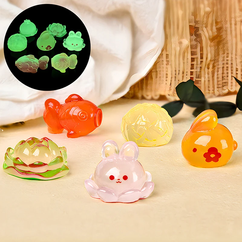 Cartoon Cute Luminous Doll DIY Jewelry Accessories Car Ornaments Accessories Toy