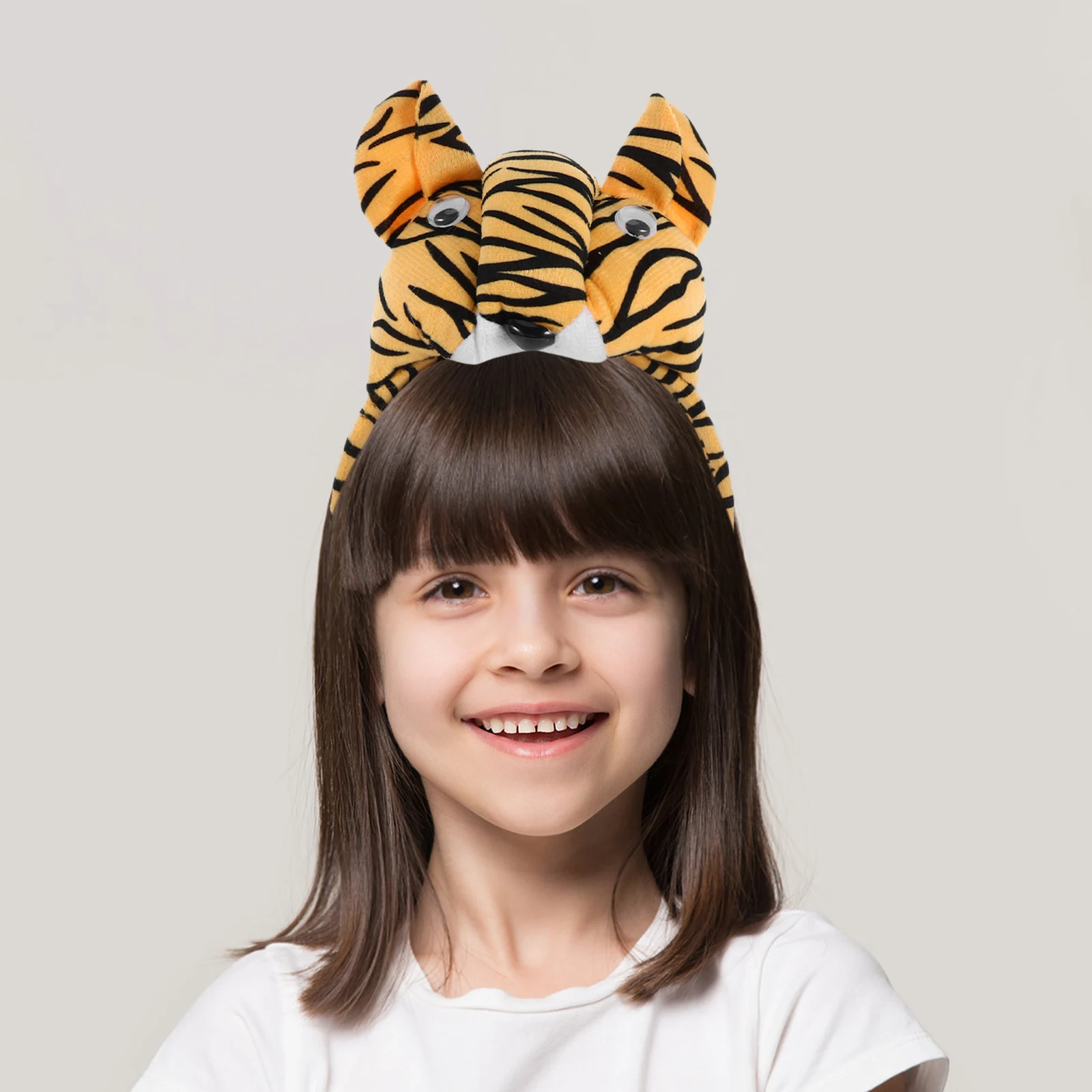 ที่คาดผมลายหัวเสือ ที่คาดผมวันเกิด หูสัตว์ คอสเพลย์ น่ารัก ของชำร่วยงานปาร์ตี้ เครื่องแต่งกาย