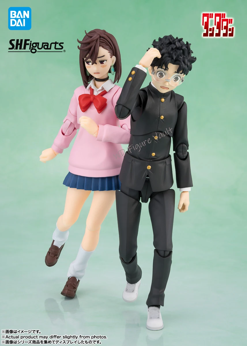 Em estoque Bandai S.H.Figuarts Dandadan Ayase Momo Takakura Ken Action & Figure Anime Modelo Genuíno Brinquedo em Caixa Presente