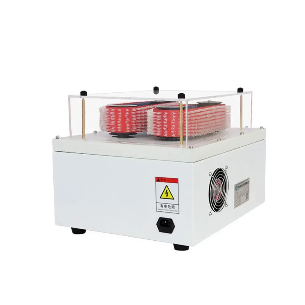 

220V Shielded Wire Braided Wire Brushing Machine Coaxial Cable Smoothing Machine Shielding Wire Brushing Machine ZX-FX005