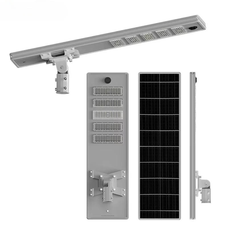 

High Quality Outdoor Waterproof Smart Motion Sensor Industrial Road Garden Full Solar Aluminum Alloy Street Light