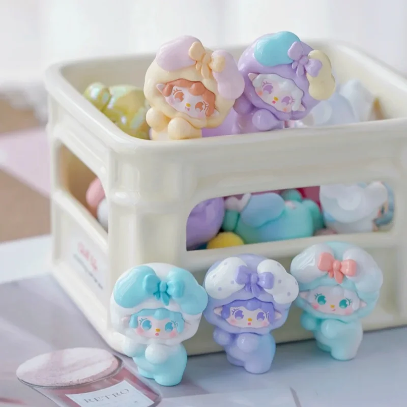 Original yooki oxigênio açúcar-revestido canhão de grão caixa cega de artigos de mobiliário de mesa fazer boneca kawaii mão saco cego