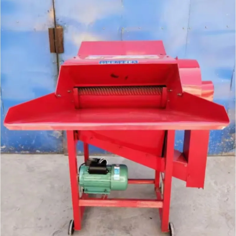Electric Sorghum Rapeseed Fava Bean Mung Bean Sunflower Rice Wheat Thresher Multifunction High Efficiency Machine
