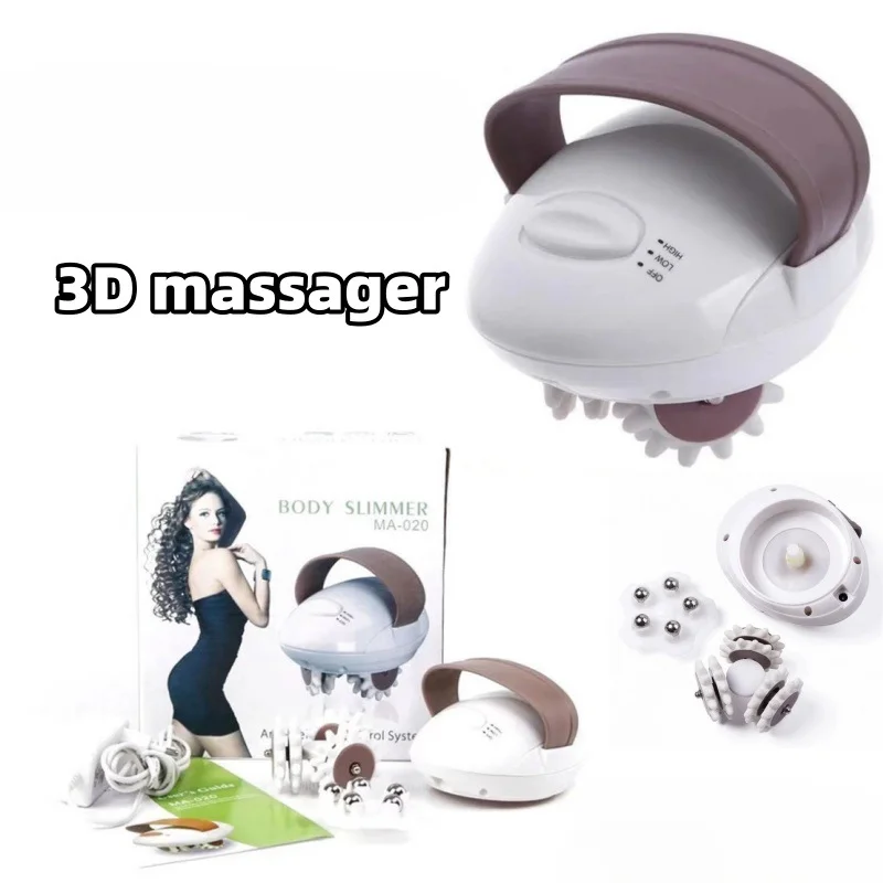 

Convenient massage kneading electric body massager Mini 3D thin face roller massager fat shedding machine