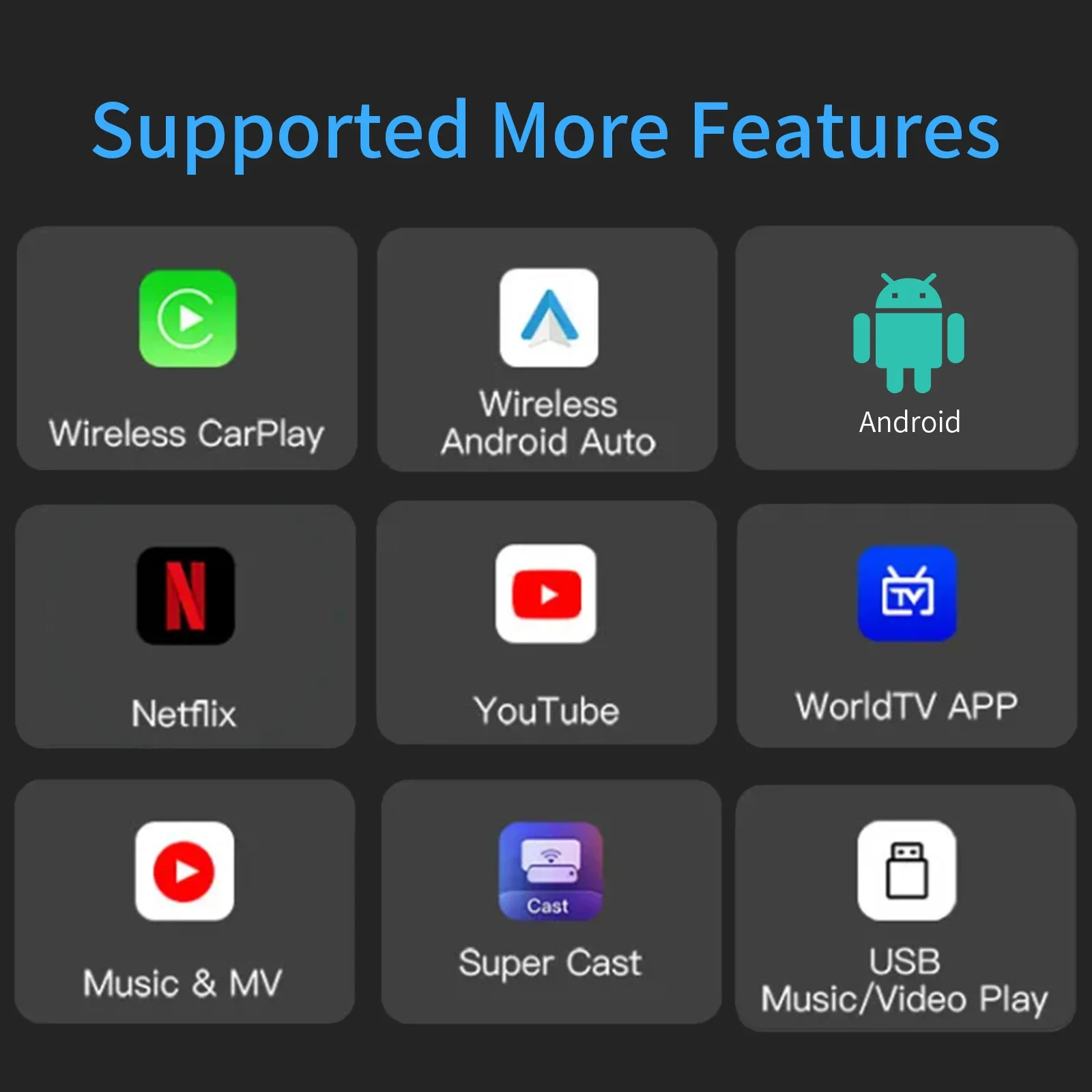 سيارة carplay سبوتيفي بريميوم أندرويد السيارات اللاسلكية carplay تحديد usb دونغل Ai صندوق محول سيارة carplay سبوتيفي بريميوم #3