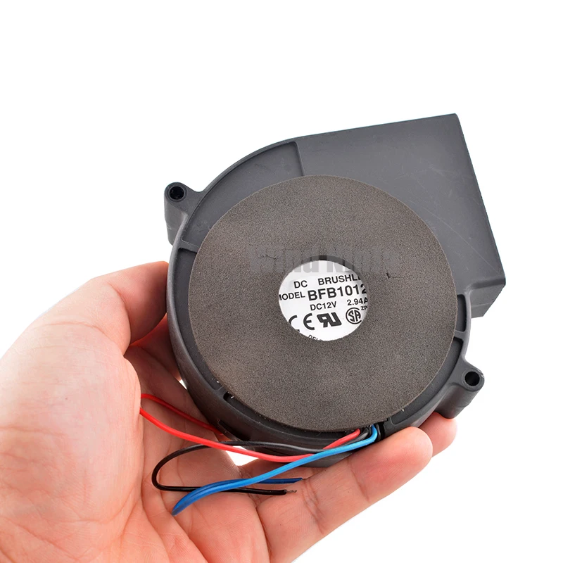 BFB1012EH 97mm blower fan 97x94x33mm DC12V 2.94A 3pin High speed centrifugal fan turbine fan cooling fan for heating furnace