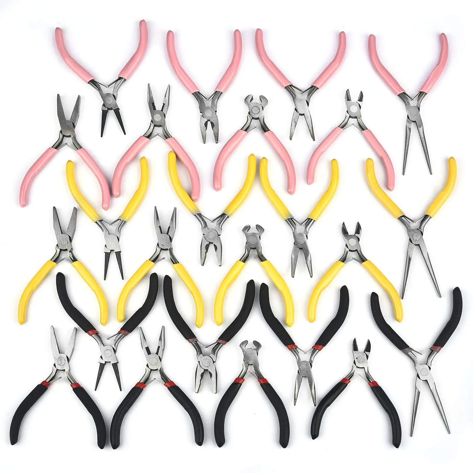 Multifunctional Hand Tools Jewelry Pliers Equipment Round Nose End Cutting Wire Pliers For Jewelry Making Handmade Accessories