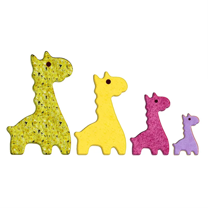 Four Specifications Cartoon Animals Inflatable Toys Giraffe,Plastic Mold,Cake Fondant Tools,Cookie Sushi and Fruits Cutters