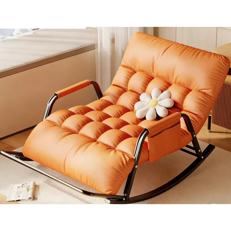 Modern luxury living room rocking chair recliner leisure sofa double lazy leisure frame comfortable adult bedroom magical