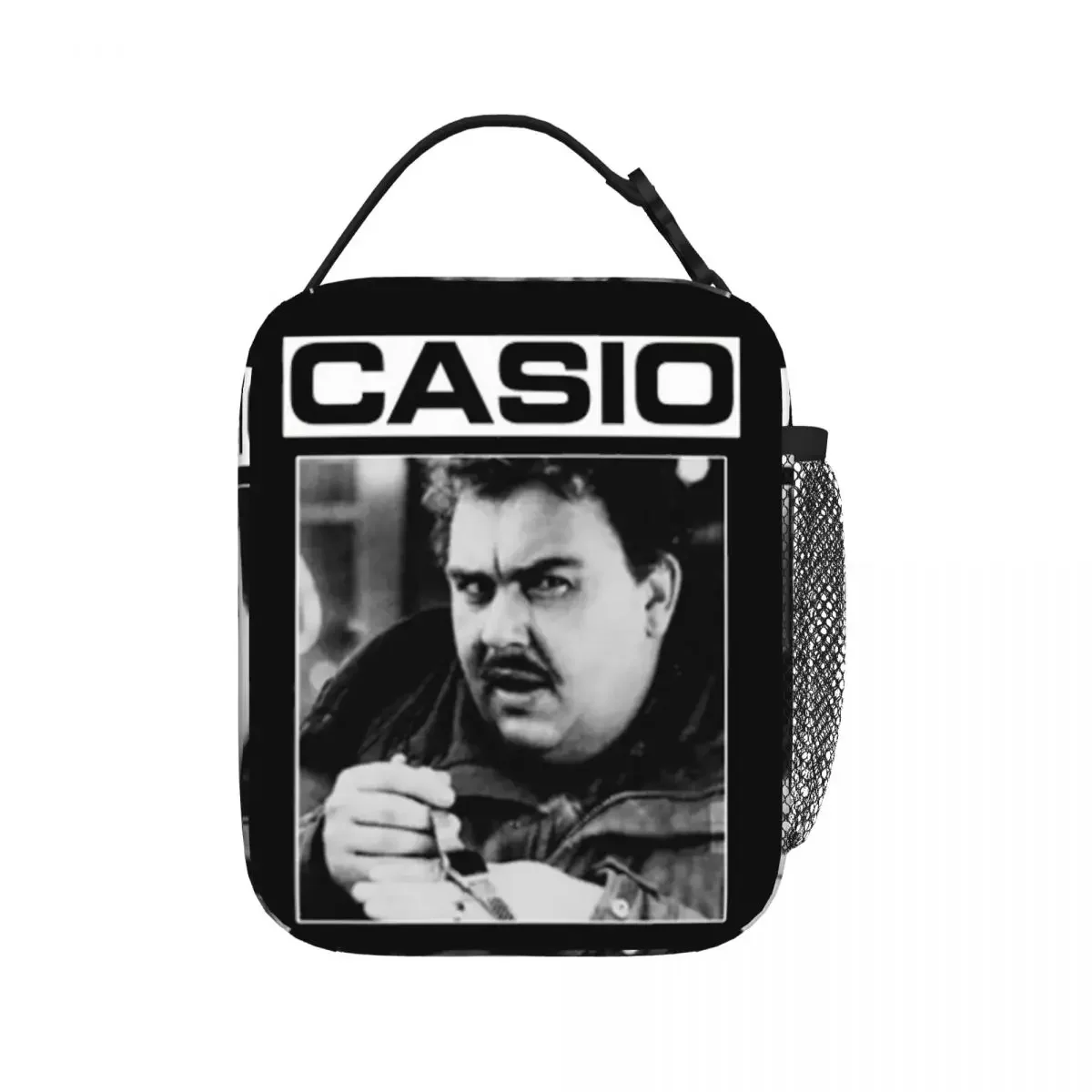 

John Candy Casio Lunch Bags Insulated Lunch Tote Portable Thermal Bag Leakproof Picnic Bags for Woman Work Kids School